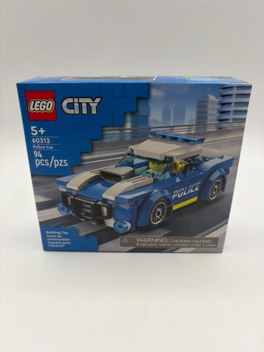 LEGO City Police Car 60312 Building Toy 94 pcs Mini Figure Brand New Sealed